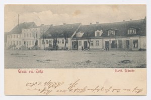 Sieraków - Trhové námestie okolo roku 1906 (862)