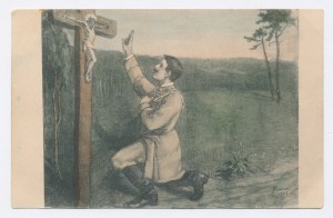 Vlastenecká pohľadnica - Prísaha 1907 (941)