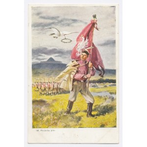 Carte postale patriotique (954)