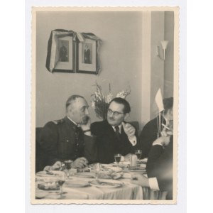 Torun - Gen. Bortnowski and the Belgian consul 1938 (1361)