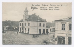 Delatyn - Rathaus und Marktplatz (1392)