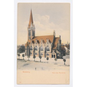 Bydgoszcz - Nový farní kostel kolem roku 1905 (1074)