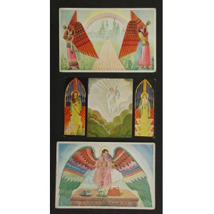 Happy Hallelujah - Lot de 3 cartes artistiques (1503)