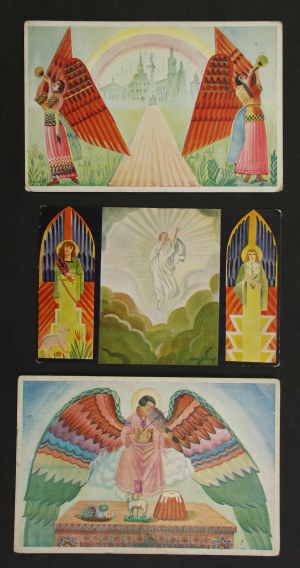 Happy Hallelujah - Set of 3 art cards (1503)