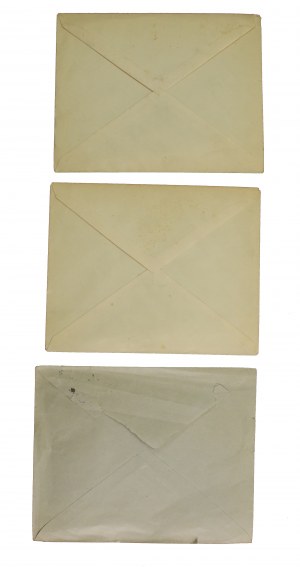 Bydgoszcz - set of 3 business envelopes (1507)