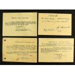 Bydgoszcz attorneys and notaries - set of 4 cards (1524)