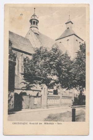 Grudziądz - St. Nicholas Church (1185).