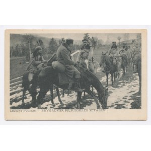 Polnische Legionen - Brigadegeneral Pilsudski mit Stab (658)