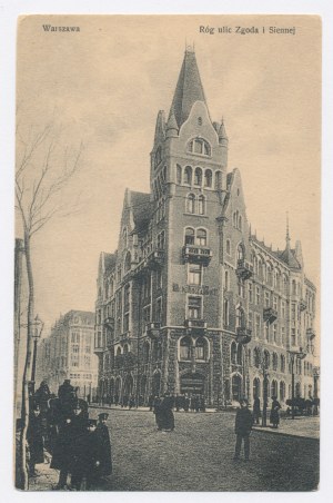 Warsaw - Corner of Zgoda and Sienna Streets (1610)