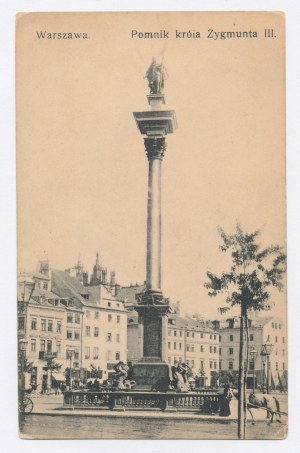 Warsaw - Monument to King Sigismund III (1637)