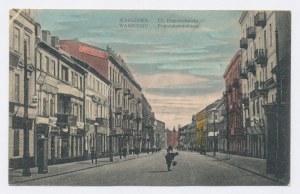 Warsaw - Franciszkańska Street (1653)