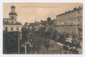 Warszawa - ul. Marszałkowska, Dworzec (1665)