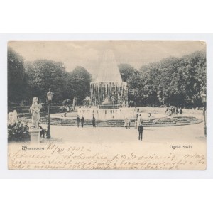 Warsaw - Fountain in the Saxon Garden (1672)