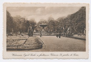 Warsaw - Fountain in the Saxon Garden (1675)