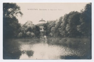 Warsaw - A pond in the Saxon Garden (1679)