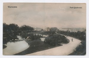 Warsaw - Ujazdowski Park. Slusarski edition (1719)
