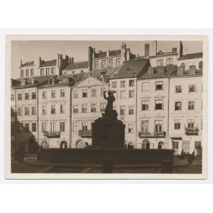 Varšava - fragment Staroměstského náměstí. Foto: Bulhak (1731)