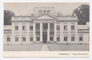 Warszawa - Pałac Belwederski (1737)