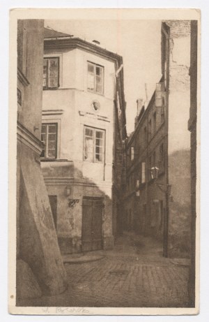 Warsaw - Old Town, Rycerska Street (1760)