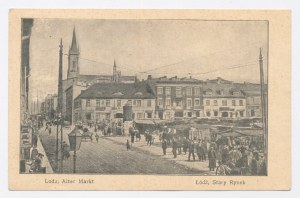Lodz - Old Market Square (1901)
