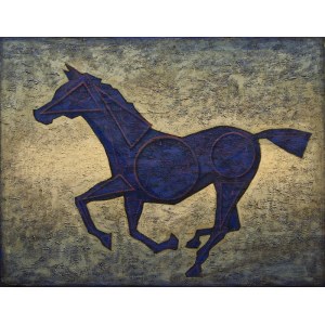 GRZEGORZ KLIMEK, THE BLUE HORSE, 2018