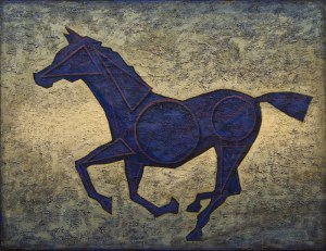 GRZEGORZ KLIMEK, THE BLUE HORSE, 2018