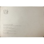 Alte Postkarte mit Reproduktion: V. D. Polenov, Moskauer Innenhof
