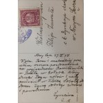 Pocztówka vintage z reprodukcją: Stanisław Radziejowski, W polu, wyd. Stella, Bochnia, 1918
