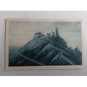 POSTKARTE KARKONOSZE RIESENGEBIRGE, ŚNIEŻKA VORKRIEGSZEIT 1926