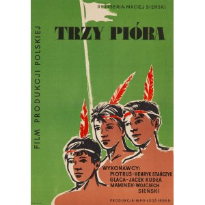 proj. Zygmunt ANCZYKOWSKI, Trzy pióra, 1958