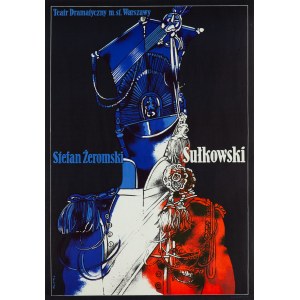 proj. Waldemar ŚWIERZY (1931-2013), Stfan Żeromski, Sułkowski, teatr Dramatyczny, 1974