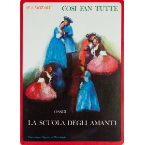 proj. SACHA, Mozart, Cosi fan tutte, 1979