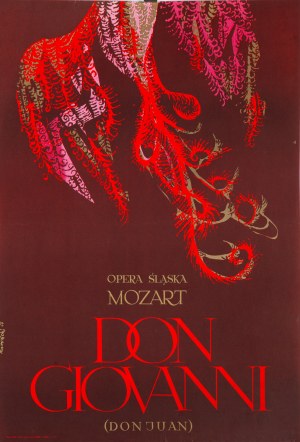 proj. Tomasz RUMIÑSKI (1930-1982), Don Giovani (Don Juan), Silesian Opera, 1965.