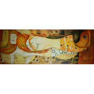 Klimt Gustav Reprodukcie, Vodné hady