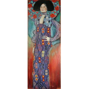 Klimt Gustaw Reprodukcje, „Emilie Floge”