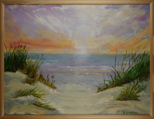 Kmiecik Barbara, „Zejście Na Plażę”