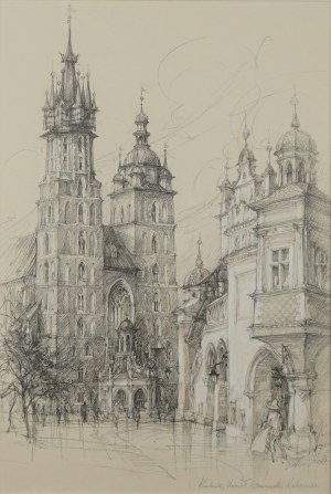 Nikiel Alicja, ,,Kraków, Kościół Mariacki, Sukiennice''