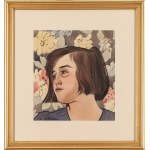 Zofia Stryjeńska (1891 Kraków - 1976 Geneva), Young Girl, circa 1930