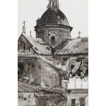 Leon Wyczółkowski (1852 Huta Miastkowska - 1936 Warschau), Kirche St. Peter und St. Paul in Krakau, 1924