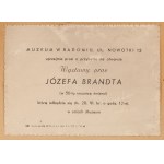 Józef Brandt (1841 Szczebrzeszyn - 1915 Radom), Ansicht einer Holzarchitektur, um 1875