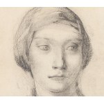Ludomir Sleńdziński (1889 Wilno - 1980 Kraków), Portret kobiety, 1918