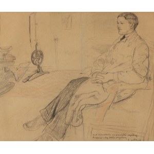Leopold Gottlieb (1879 Drohobycz - 1934 Paryż), Szkic pamiątkowy, po 1914
