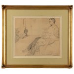 Leopold Gottlieb (1879 Drohobych - 1934 Paris), Commemorative sketch, after 1914