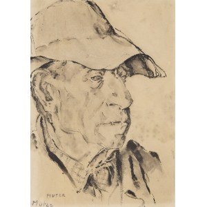 Maria Melania Mutermilch Mela Muter (1876 Warschau - 1967 Paris), Porträt eines Mannes mit Hut