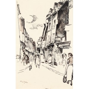 Maria Melania Mutermilch Mela Muter (1876 Warsaw - 1967 Paris), Paris street (Rue de Paris), 1920s.