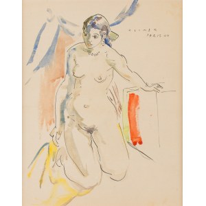 Ludwik Klimek (1912 Skoczów - 1992 Frankreich), Akt in einem Boudoir, 1944