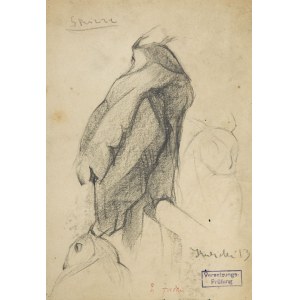 Stanislaw Kubicki (1889 Ziegenhain - 1942 Berlin), Eared owl, 1913