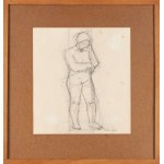 August Zamoyski (1893 Jabłonie in the Lublin region - 1970 Saint-Clar-de-Riviere, France), Sketch for the sculpture Rhea or in the Twilight of this World, 1940s.