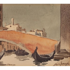 Józef Szanajca (1892 Lublin - 1939 Płazów), Venedig, 1923