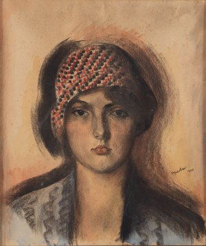 Józef Sperber (1888 Kraków - 1940 Lwów), Portret kobiety, 1930